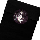 Sticker Rond Le Vampiress | Moody Gothic Vampy Glam Pale Peau