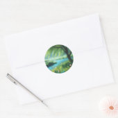 Sticker Rond Le vent dans le vent (Enveloppe)