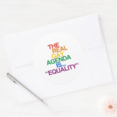 STICKER ROND LE VÉRITABLE PROGRAMME GAY (Enveloppe)