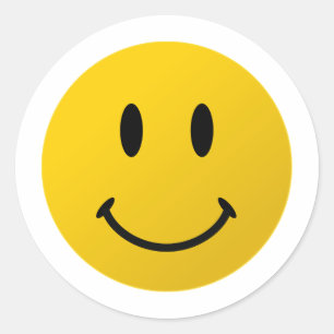 Sticker Rond Le visage original