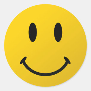 Sticker Rond Le visage original