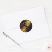 Sticker Rond Le Voyager Golden Record (Enveloppe)