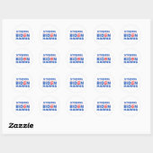 Sticker Rond Le Wyoming de Biden Harris (Feuille)