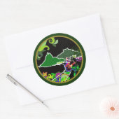 Sticker Rond Leblon (Enveloppe)