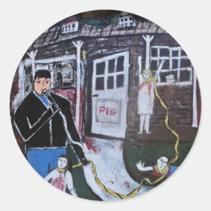 STICKER ROND LECTEUR CIELO