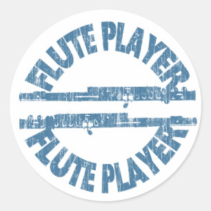 Sticker Rond Lecteur de flux