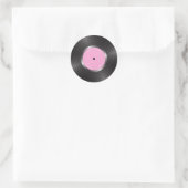 Sticker Rond Lecteur vinyle long (Sac)