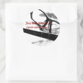 Sticker Rond Lecture de lunettes (Sac)