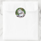 Sticker Rond L'écureuil (Sac)