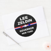 Sticker Rond Lee Zeldin Gouverneur New York 2022 (Enveloppe)