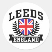 Sticker Rond Leeds (Devant)