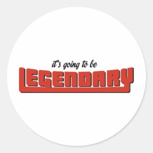 Sticker Rond légendaire