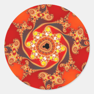 Sticker Rond Légende ancienne