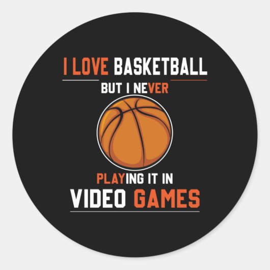 Sticker Rond Légendes de basket-ball Dunk (Devant)
