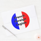 Sticker Rond Légion étrangère française (Enveloppe)