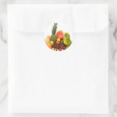 STICKER ROND LÉGUMES DE FRUITS (Sac)