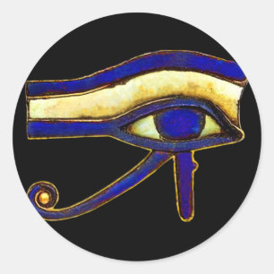 Sticker Rond L'Egypte ancienne L'oeil de Horus