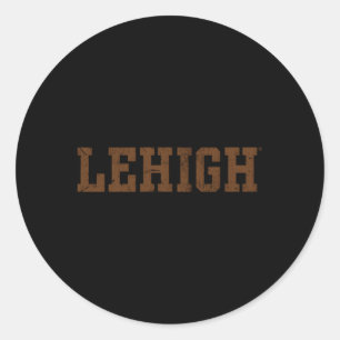 Sticker Rond Lehigh Mountain Hawks Faits