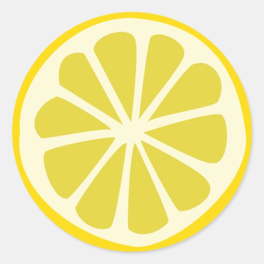 Sticker Rond Lemon Squeezy (Devant)