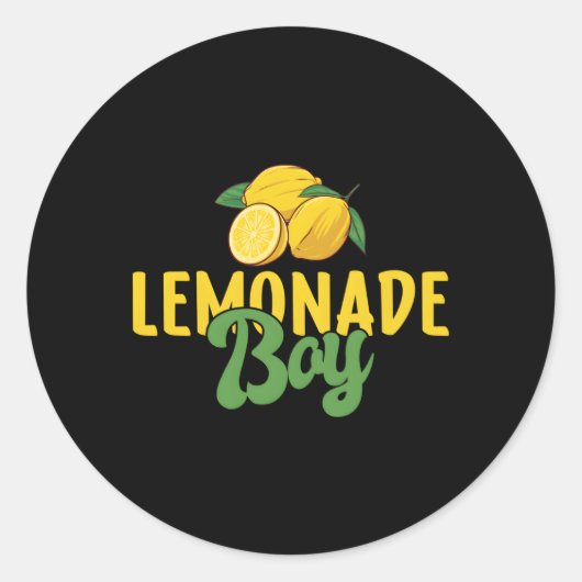 Sticker Rond Lemonade (Devant)