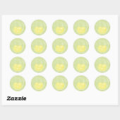 Sticker Rond Lemonade (Feuille)