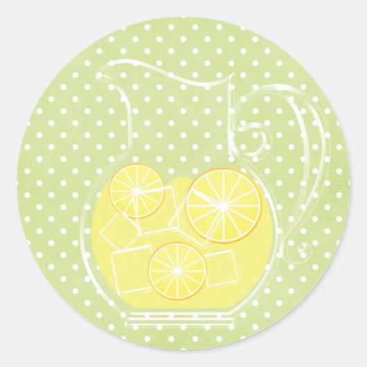 Sticker Rond Lemonade (Devant)