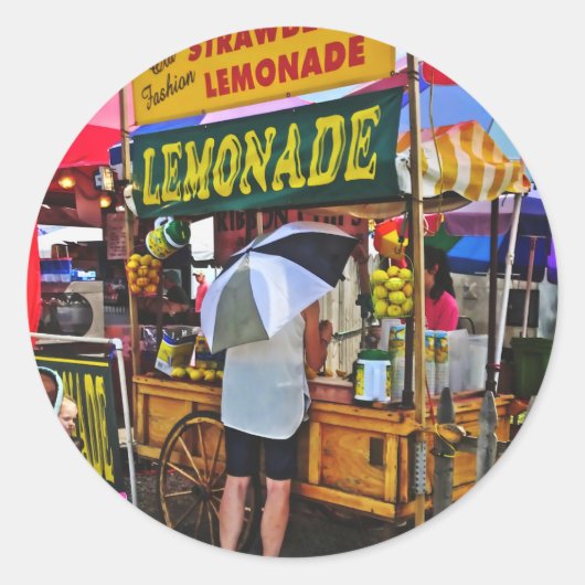 Sticker Rond Lemonade (Devant)