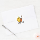 Sticker Rond Lemoncello Funny Drink Pun (Enveloppe)