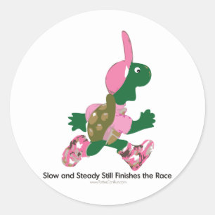 Sticker Rond Lent et constant