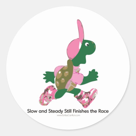 Sticker Rond Lent et constant (Devant)