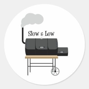 Sticker Rond Lent et faible