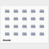 Sticker Rond L'entraîneur de baseball le plus cool du monde (Feuille)