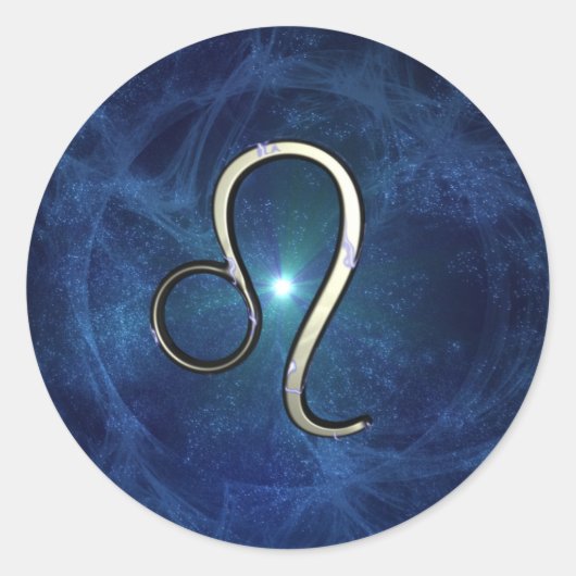 Sticker Rond Leo (Devant)