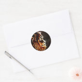 Sticker Rond Leo (Enveloppe)