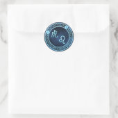 Sticker Rond Leo/Tiger (Sac)