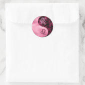 Sticker Rond Leo Yin Yang (Sac)