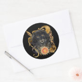 Sticker Rond Leo Zodiac (Enveloppe)