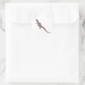 Sticker Rond Leopard Gecko (Sac)