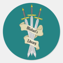 L'épée médiévale de la bibliothèque de