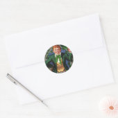 Sticker Rond Leprechaun (Enveloppe)