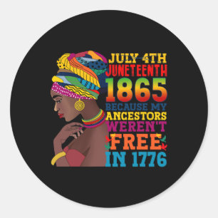 Sticker Rond Les 11° Juillet femmes Chemises du 11° Juillet Amé