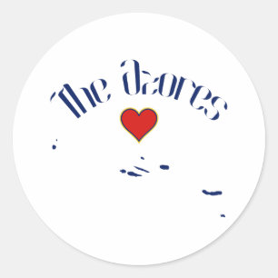 Sticker Rond Les Açores
