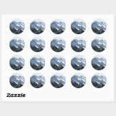 Sticker Rond Les Alps ! (Feuille)