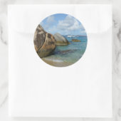 Sticker Rond Les Bains (Sac)