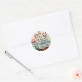 Sticker Rond Les batailles les plus dures (Enveloppe)