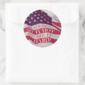 Sticker Rond Les Blacksmiths S'Enflamment (Sac)