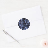 Sticker Rond Les bleuets ! (Enveloppe)