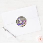 Sticker Rond Les chiens des Prairies sont SUPER ! (Enveloppe)