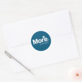 Sticker Rond Les chiens sont loyaux (Enveloppe)