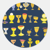 Sticker Rond Les choix religieux (Devant)